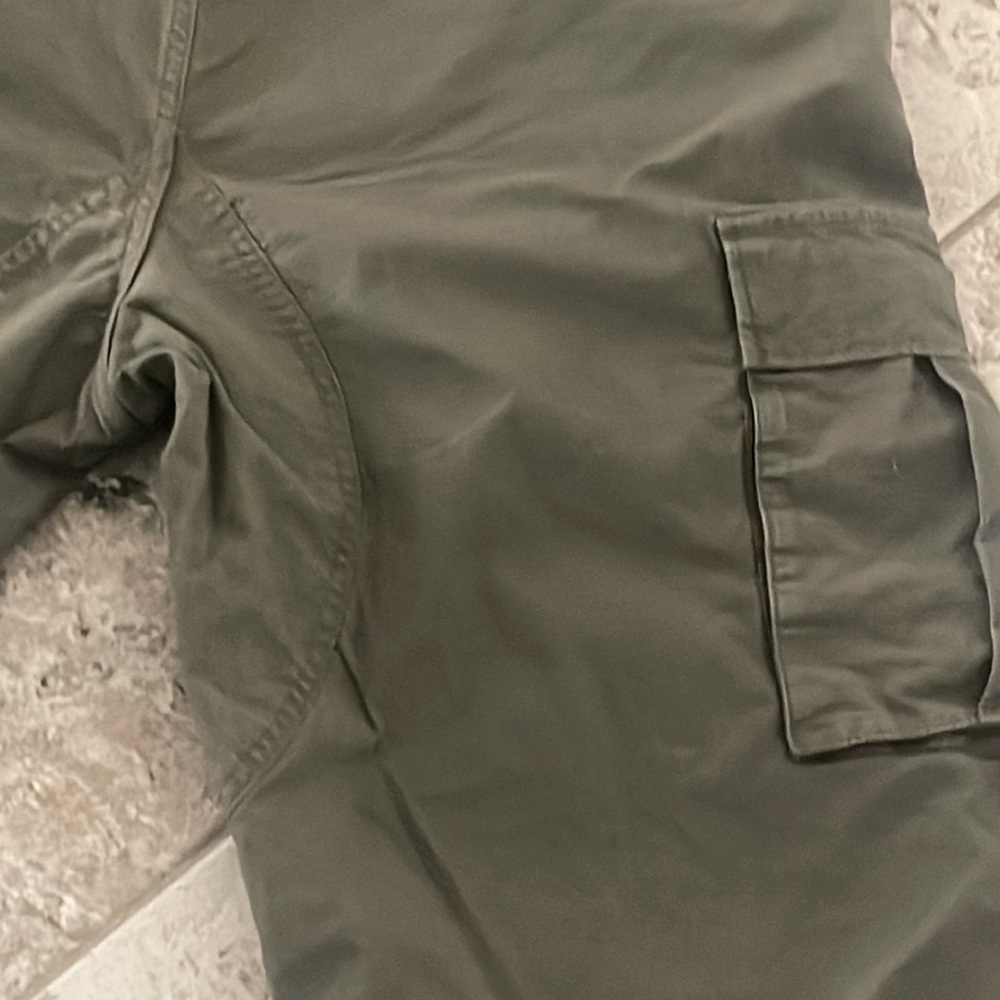 Fox Racing  Men's Utility cargo Flat
Front Chino Pants Size 36 Moto Green Pants - Picture 10 of 15